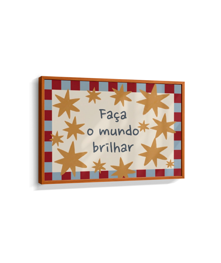Faça o mundo brilhar (horizontal)