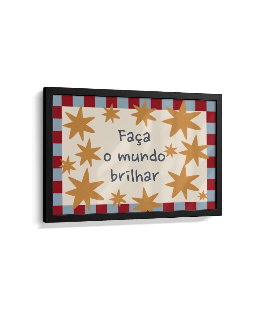 Faça o mundo brilhar (horizontal)