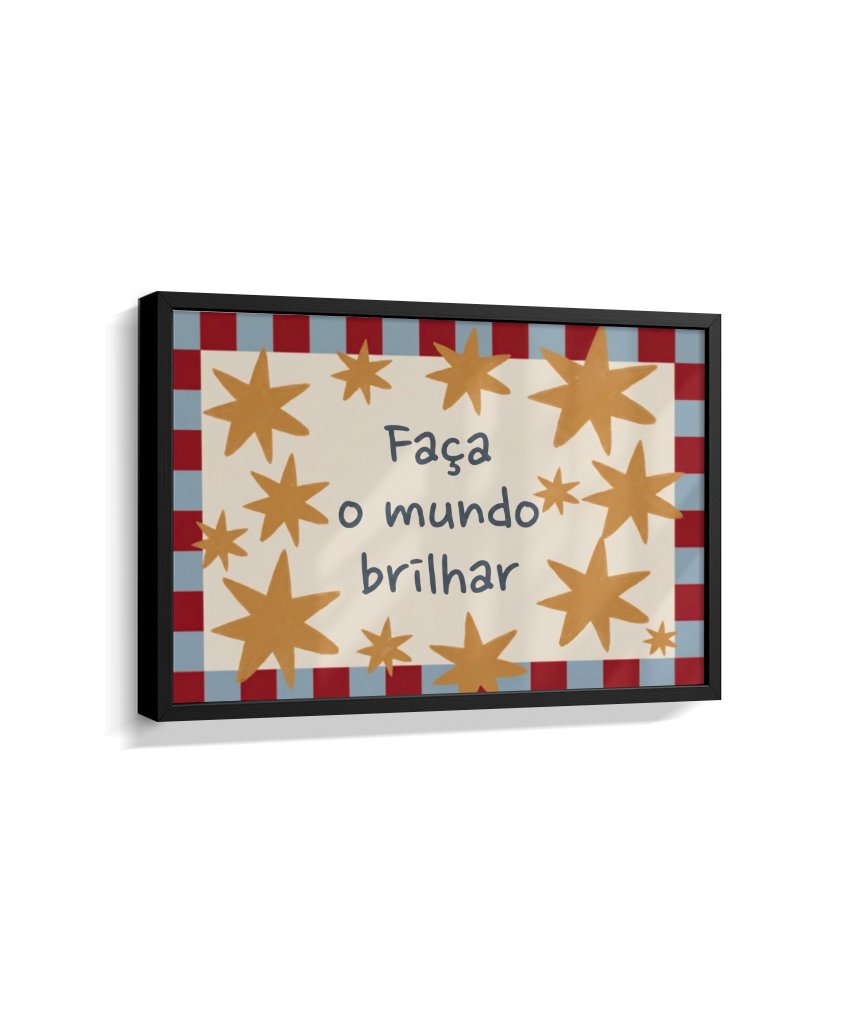 Faça o mundo brilhar (horizontal)