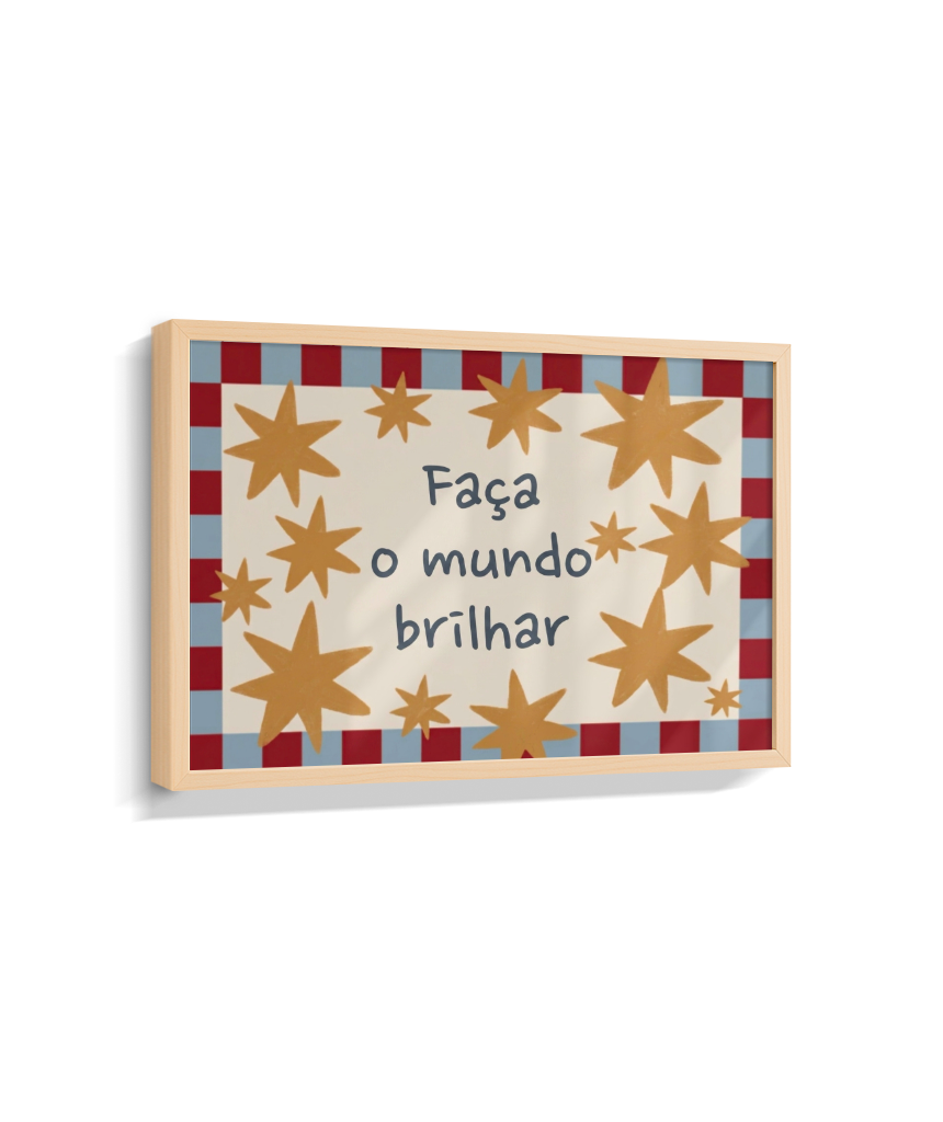 Faça o mundo brilhar (horizontal)