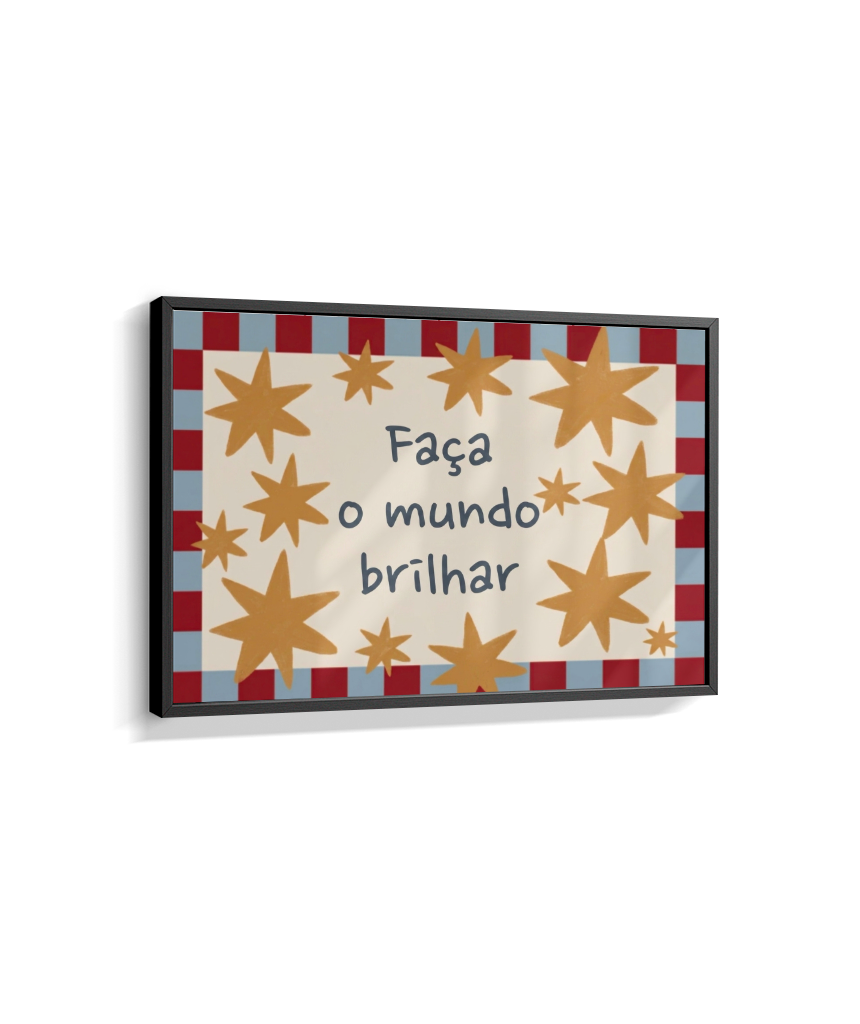 Faça o mundo brilhar (horizontal)