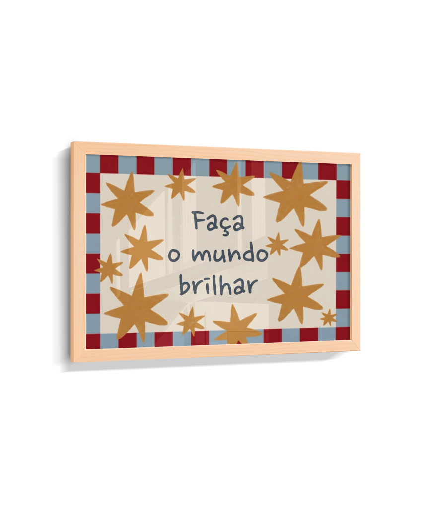 Faça o mundo brilhar (horizontal)
