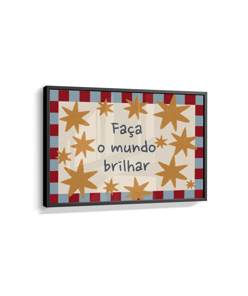 Faça o mundo brilhar (horizontal)