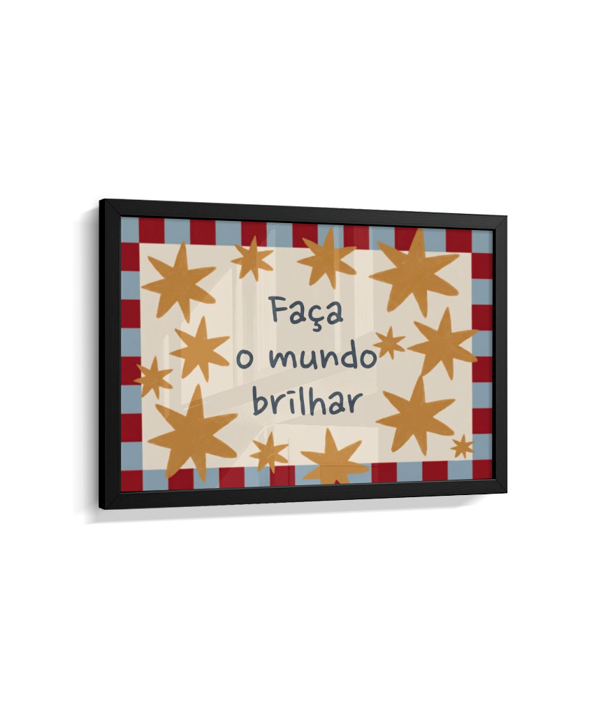 Faça o mundo brilhar (horizontal)