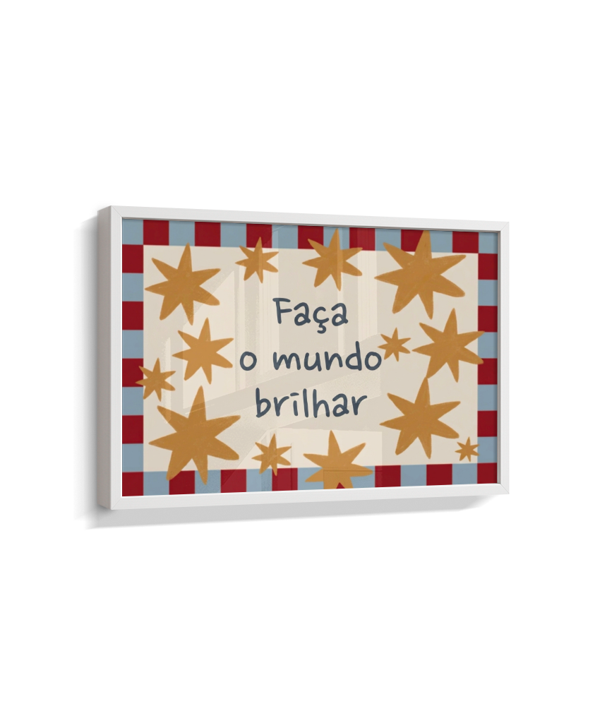 Faça o mundo brilhar (horizontal)