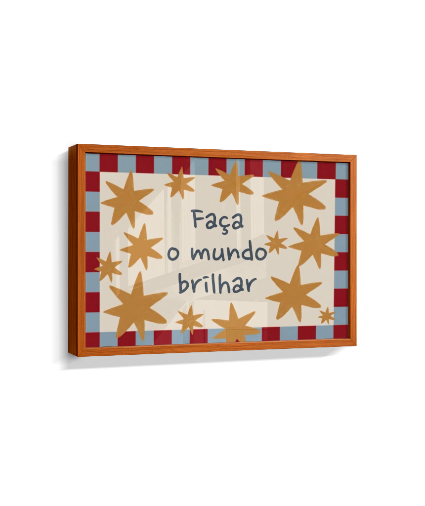 Faça o mundo brilhar (horizontal)
