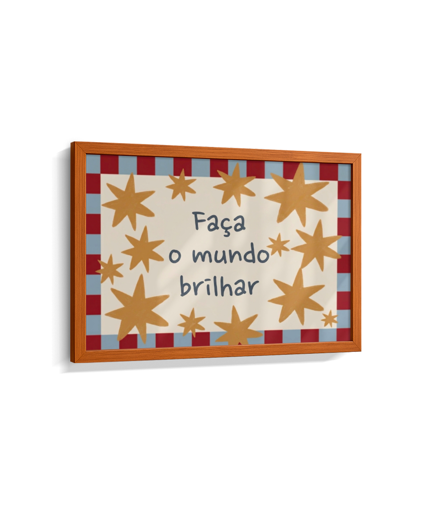 Faça o mundo brilhar (horizontal)