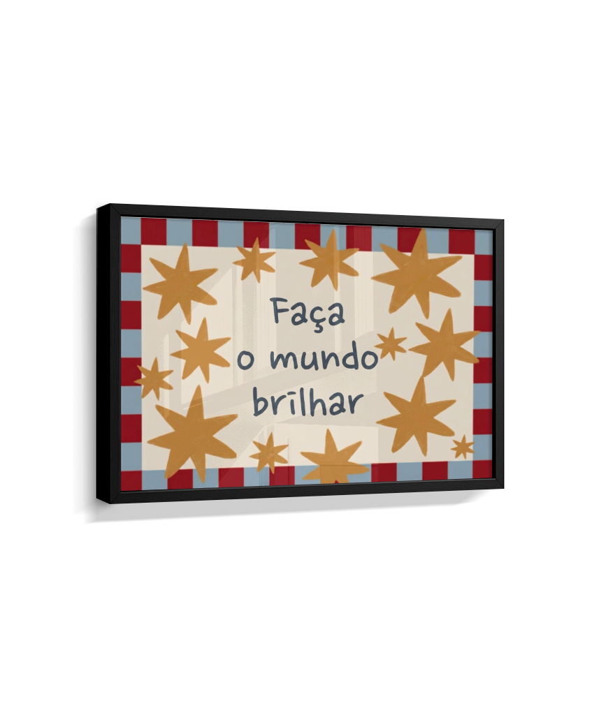 Faça o mundo brilhar (horizontal)
