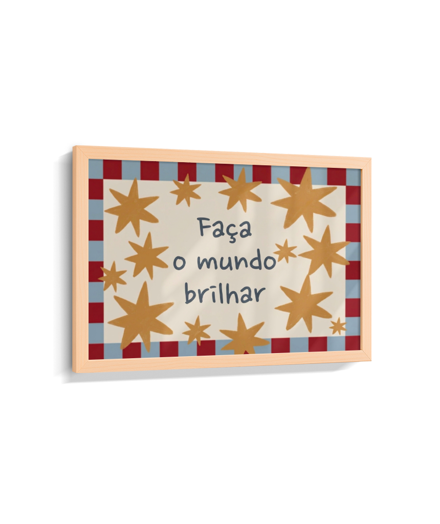 Faça o mundo brilhar (horizontal)