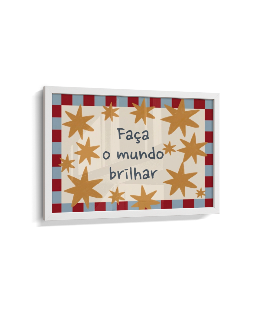Faça o mundo brilhar (horizontal)
