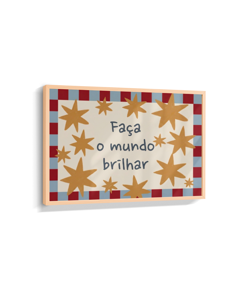 Faça o mundo brilhar (horizontal)