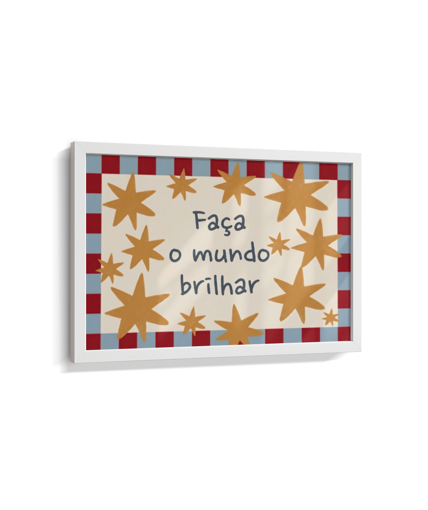 Faça o mundo brilhar (horizontal)