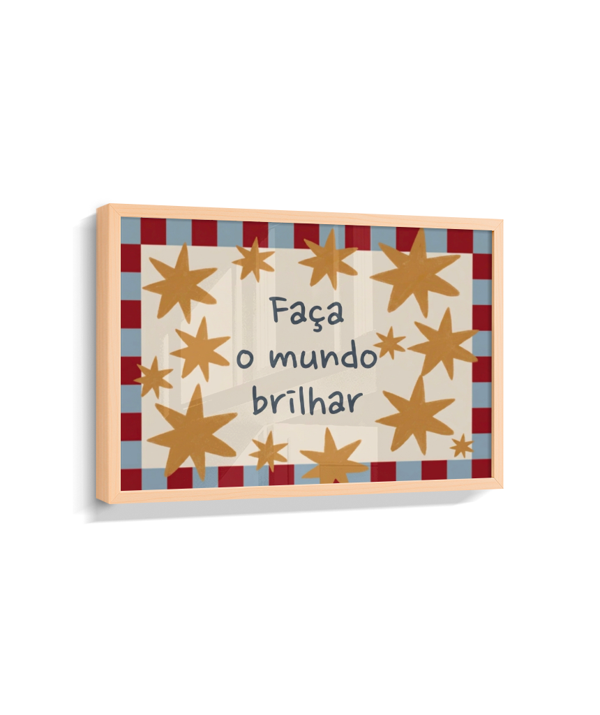 Faça o mundo brilhar (horizontal)