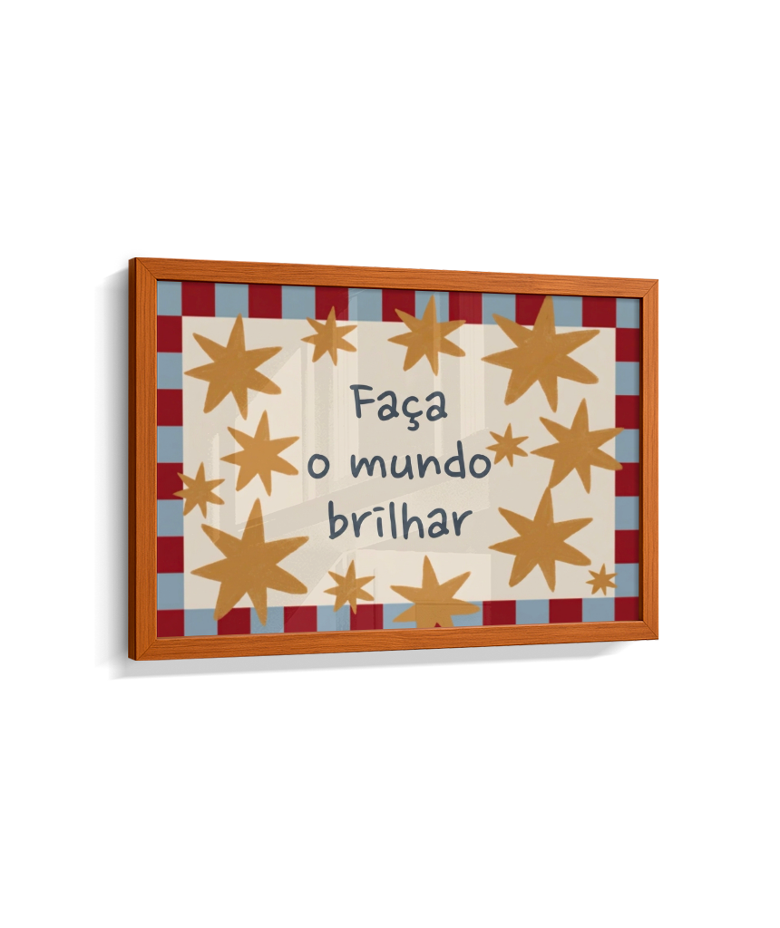 Faça o mundo brilhar (horizontal)