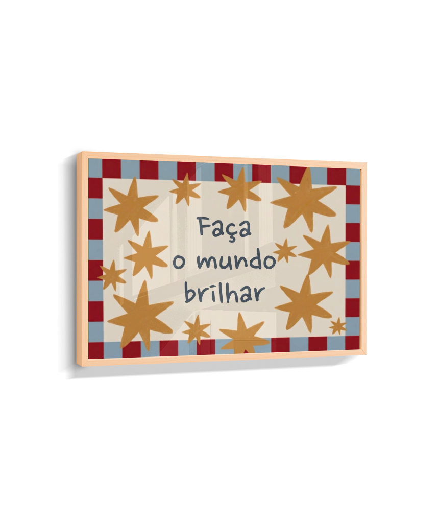 Faça o mundo brilhar (horizontal)