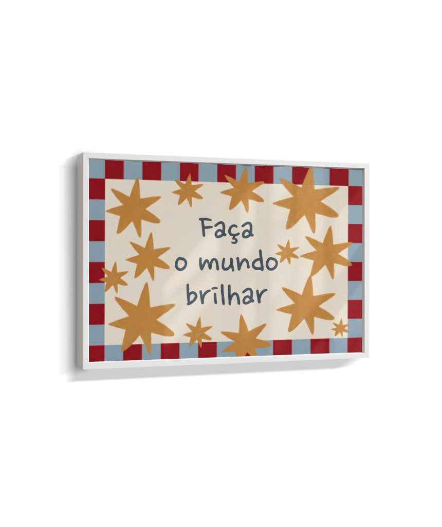 Faça o mundo brilhar (horizontal)