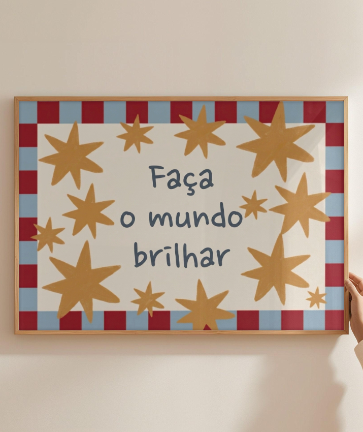 Faça o mundo brilhar (horizontal)