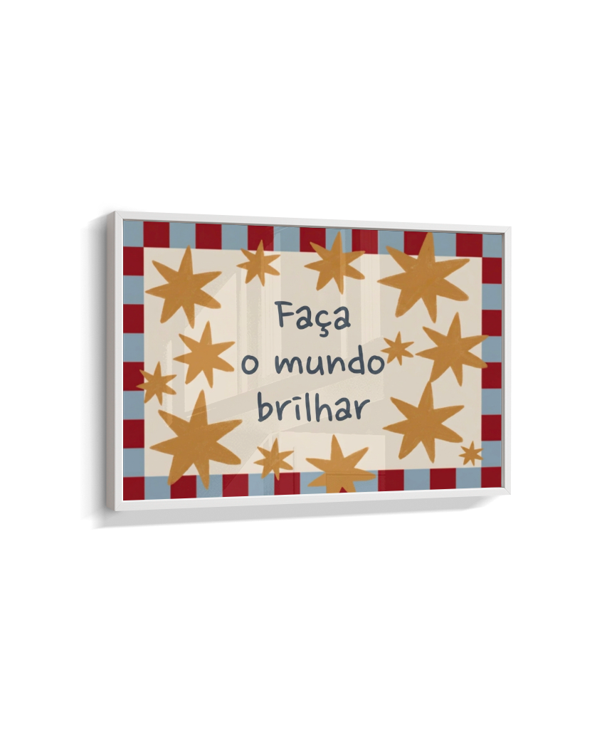 Faça o mundo brilhar (horizontal)