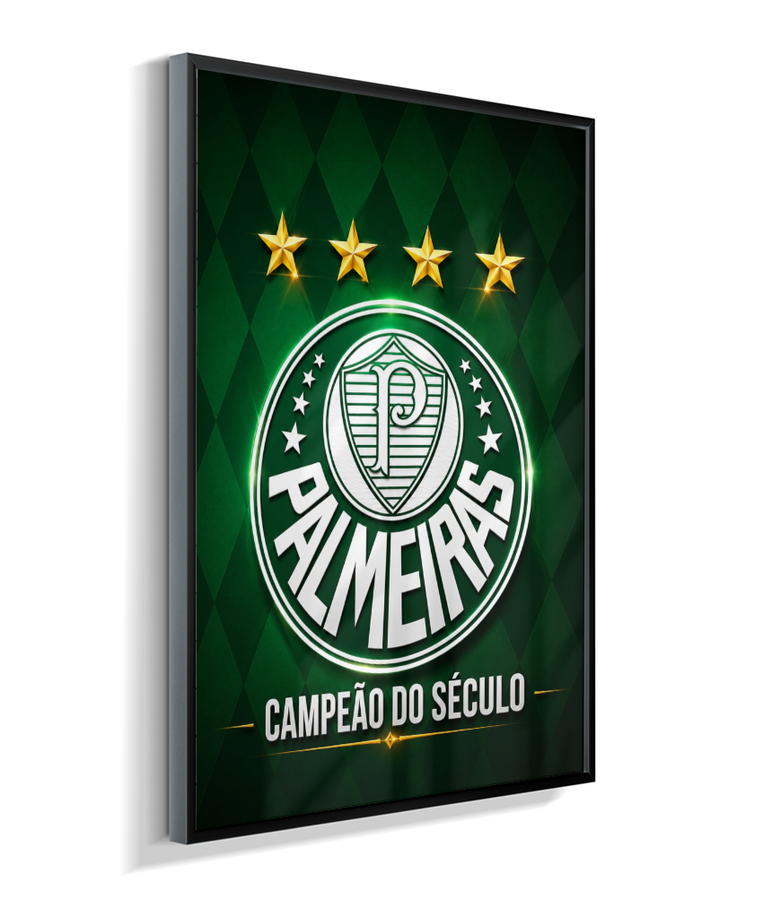Quadros, placas e pôsteres com o escudo do Palmeiras e do seu time do coração! 💚⚽