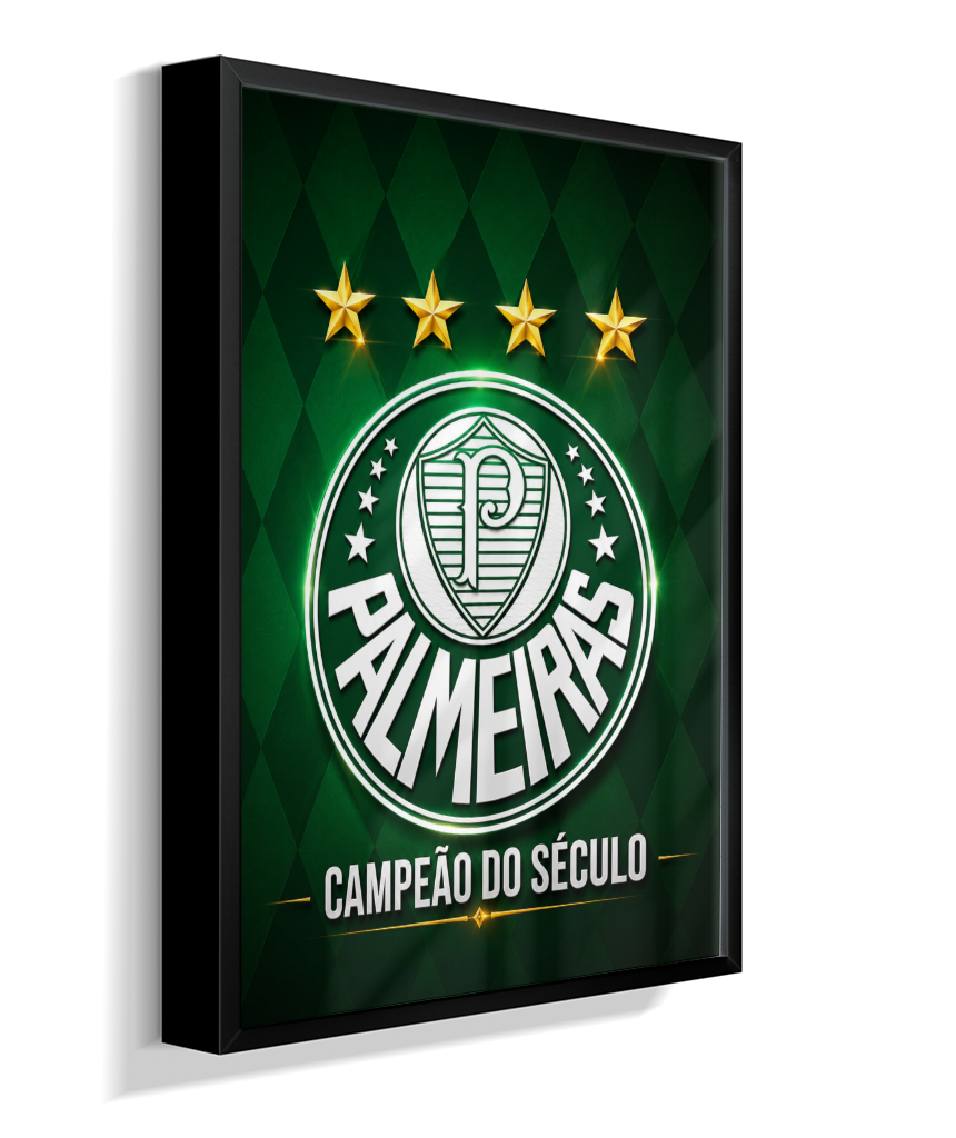 Quadros, placas e pôsteres com o escudo do Palmeiras e do seu time do coração! 💚⚽