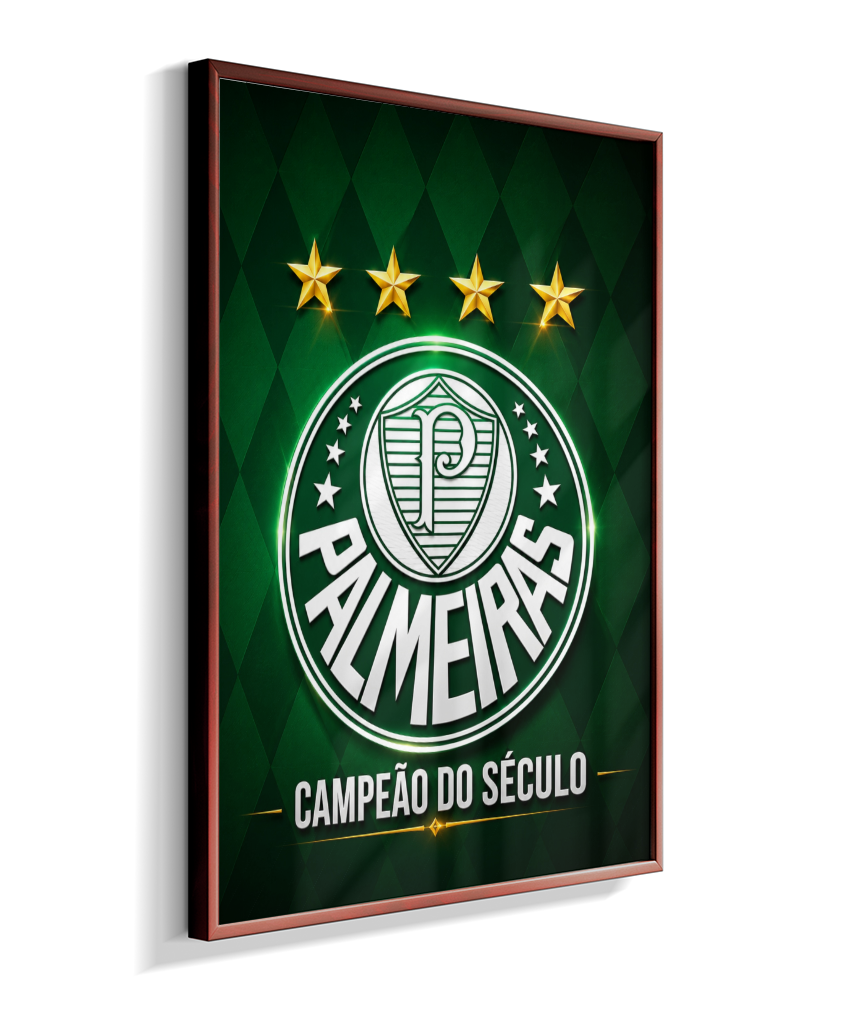 Quadros, placas e pôsteres com o escudo do Palmeiras e do seu time do coração! 💚⚽