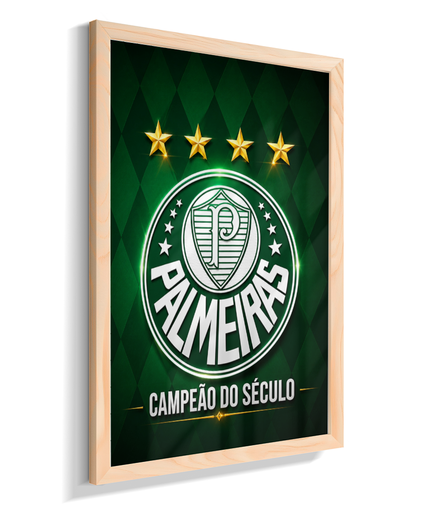 Quadros, placas e pôsteres com o escudo do Palmeiras e do seu time do coração! 💚⚽