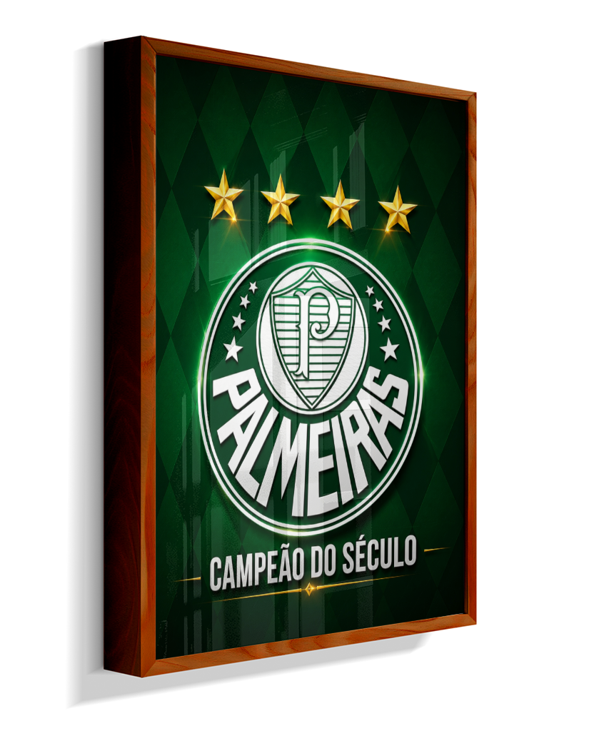 Quadros, placas e pôsteres com o escudo do Palmeiras e do seu time do coração! 💚⚽