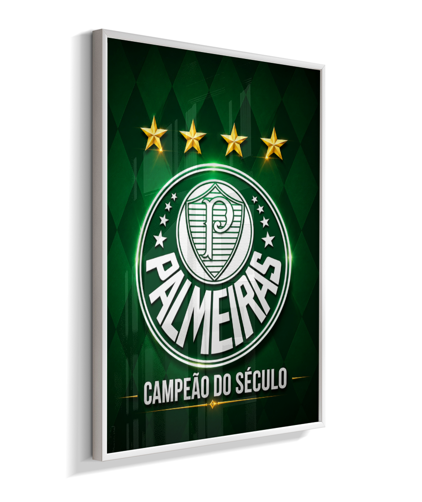Quadros, placas e pôsteres com o escudo do Palmeiras e do seu time do coração! 💚⚽