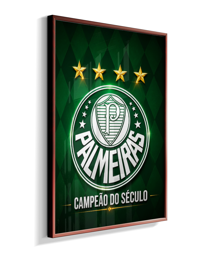 Quadros, placas e pôsteres com o escudo do Palmeiras e do seu time do coração! 💚⚽
