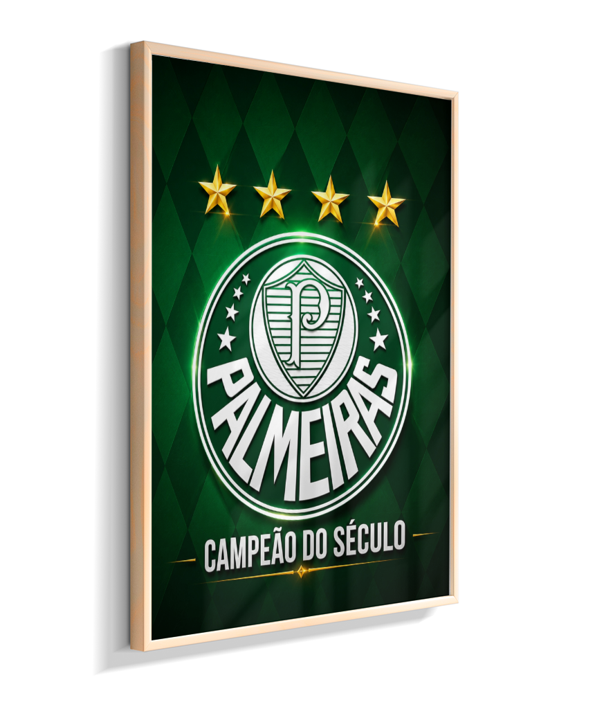Quadros, placas e pôsteres com o escudo do Palmeiras e do seu time do coração! 💚⚽