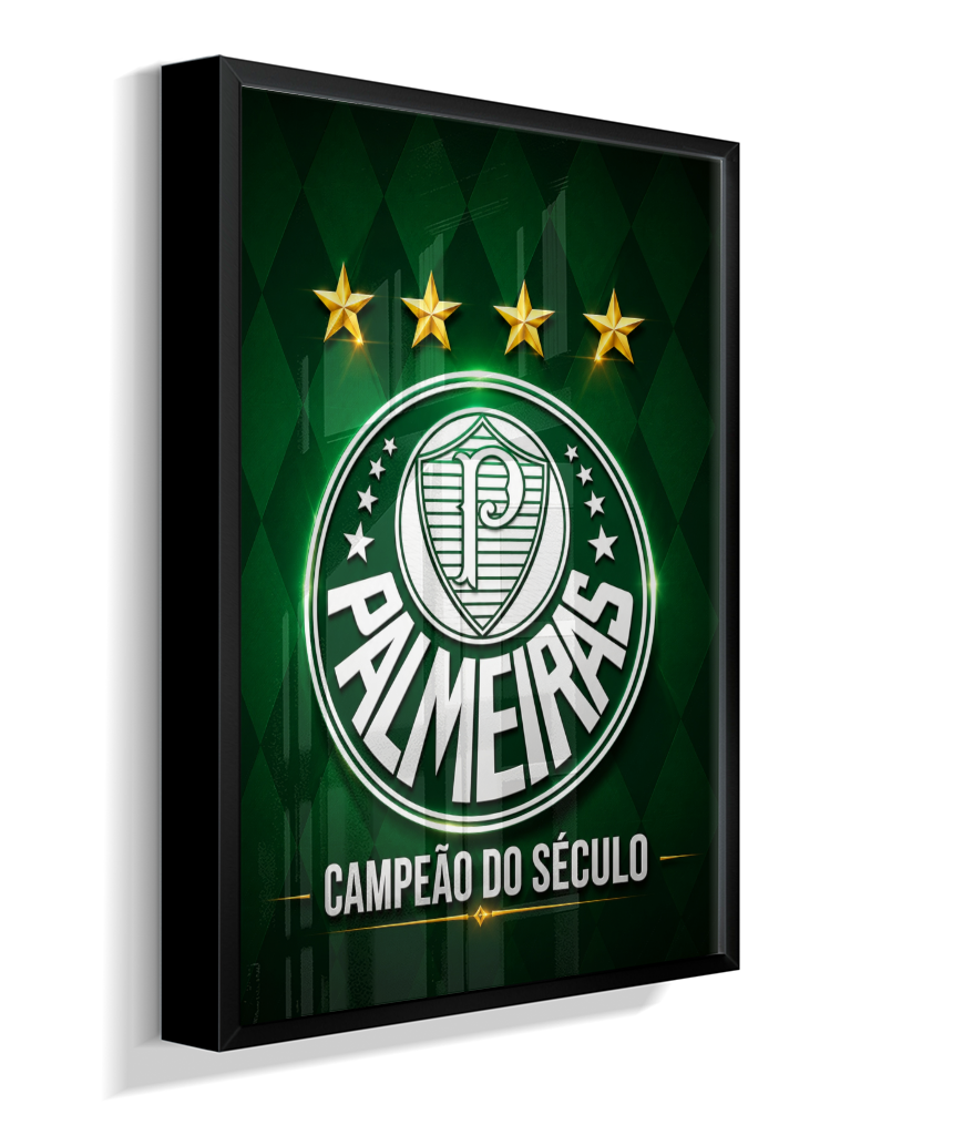 Quadros, placas e pôsteres com o escudo do Palmeiras e do seu time do coração! 💚⚽