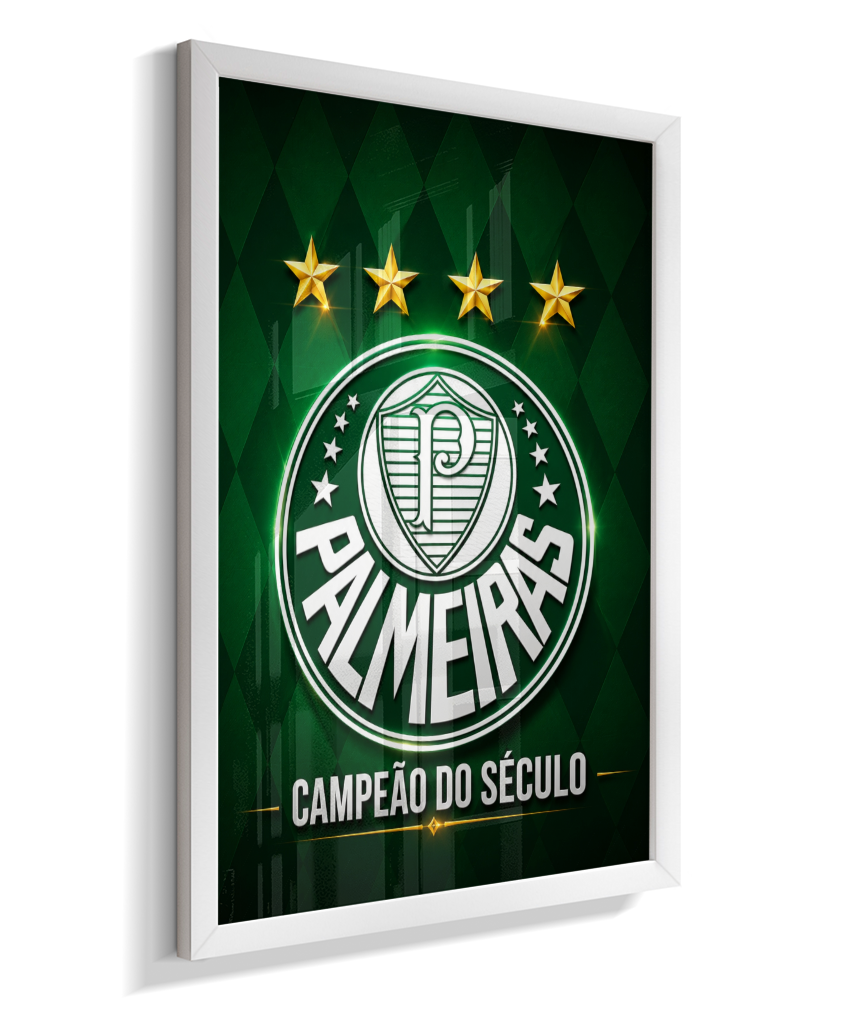 Quadros, placas e pôsteres com o escudo do Palmeiras e do seu time do coração! 💚⚽