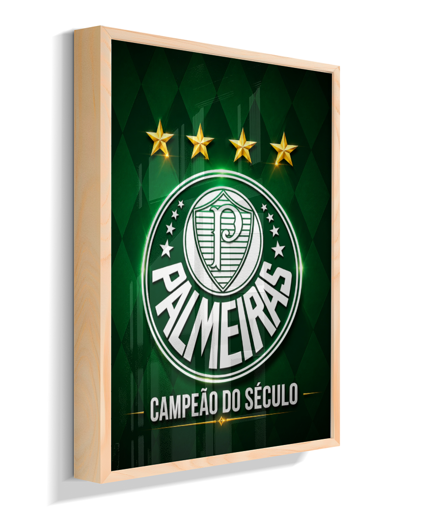 Quadros, placas e pôsteres com o escudo do Palmeiras e do seu time do coração! 💚⚽