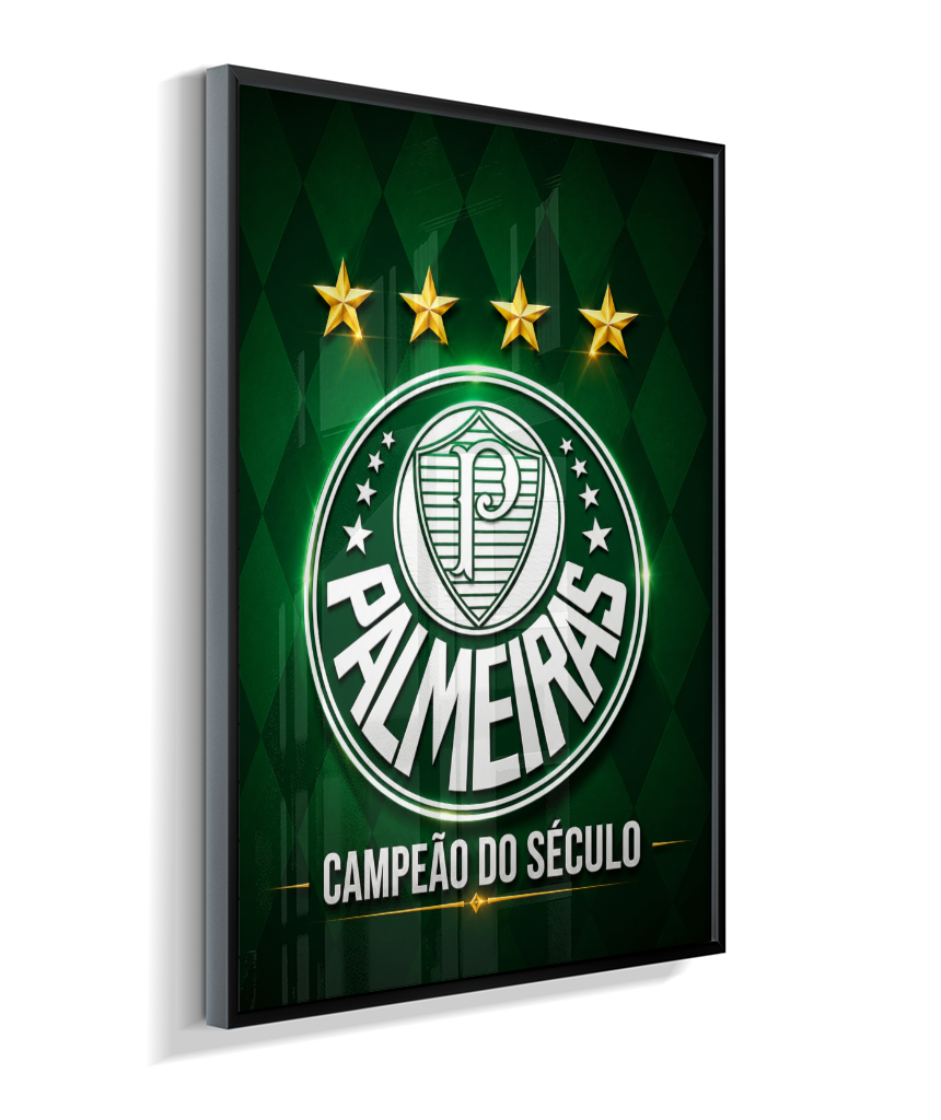 Quadros, placas e pôsteres com o escudo do Palmeiras e do seu time do coração! 💚⚽
