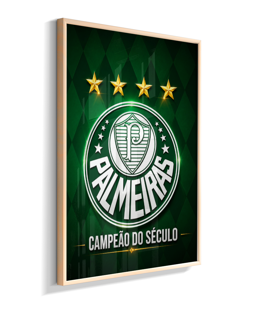 Quadros, placas e pôsteres com o escudo do Palmeiras e do seu time do coração! 💚⚽