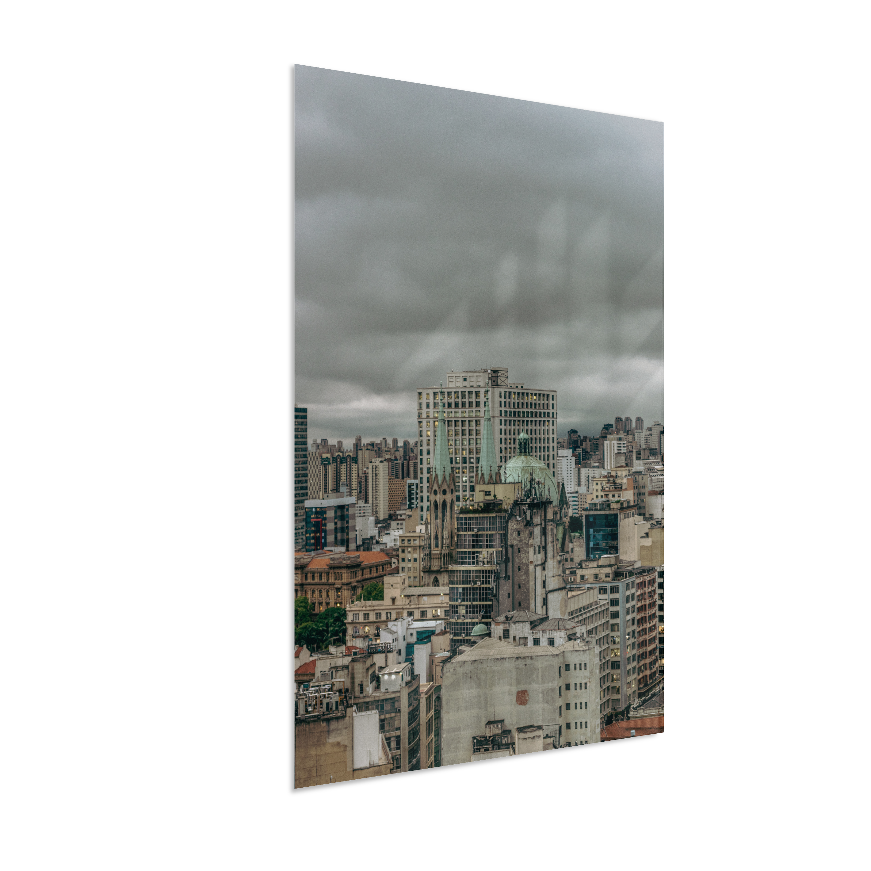 Paisagem de concreto
