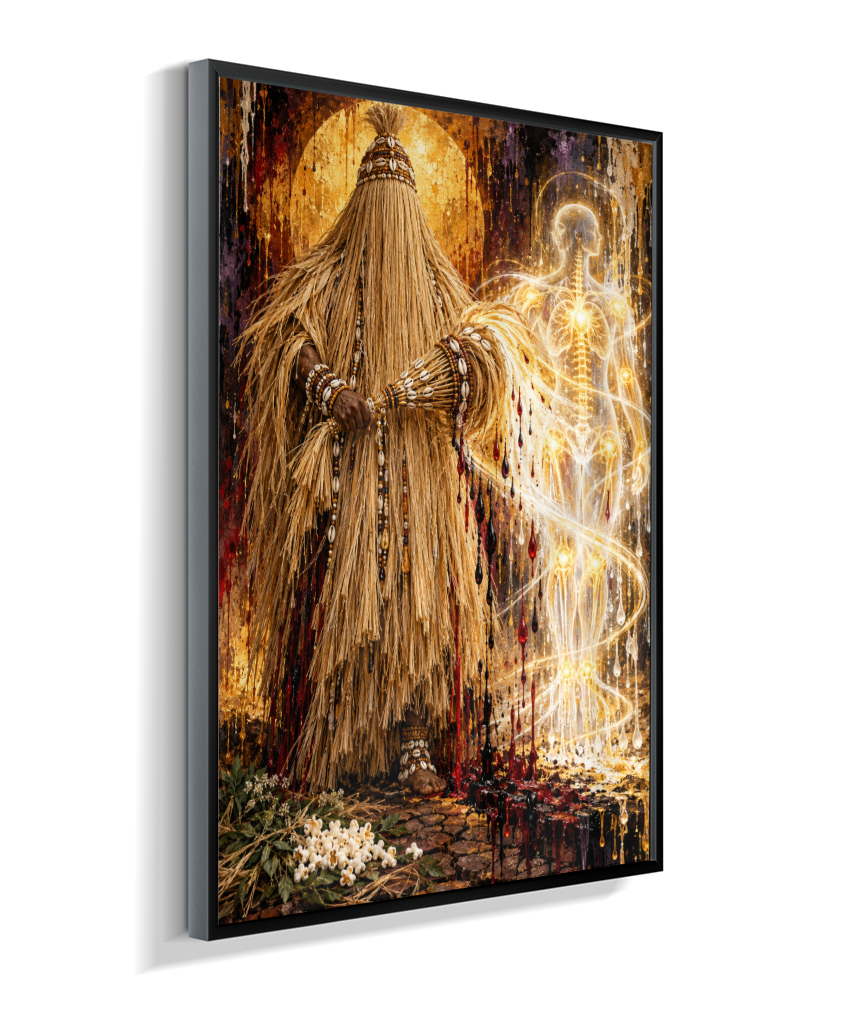 Quadro de Obaluaê