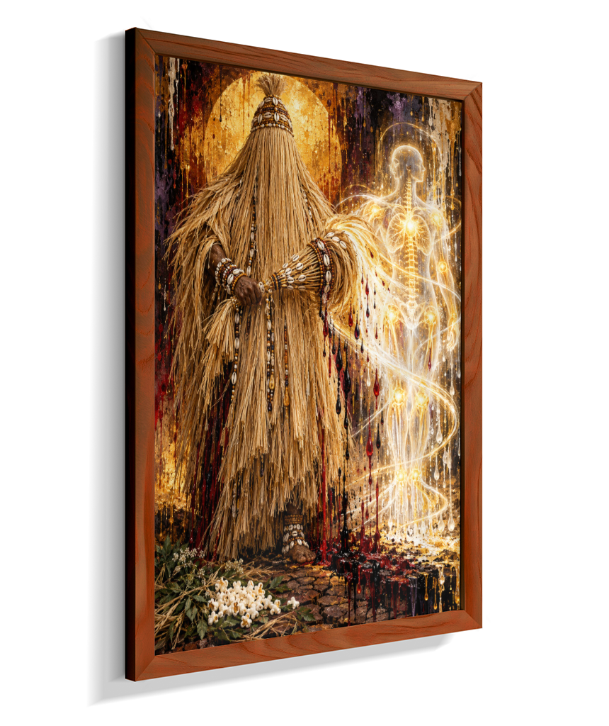 Quadro de Obaluaê