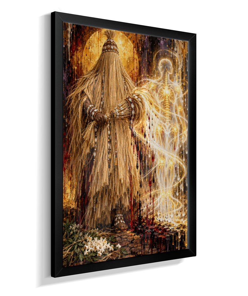 Quadro de Obaluaê