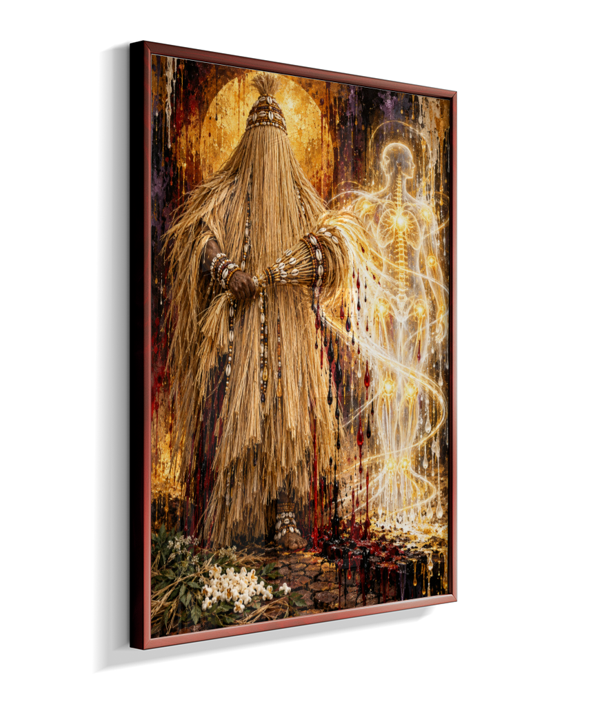 Quadro de Obaluaê