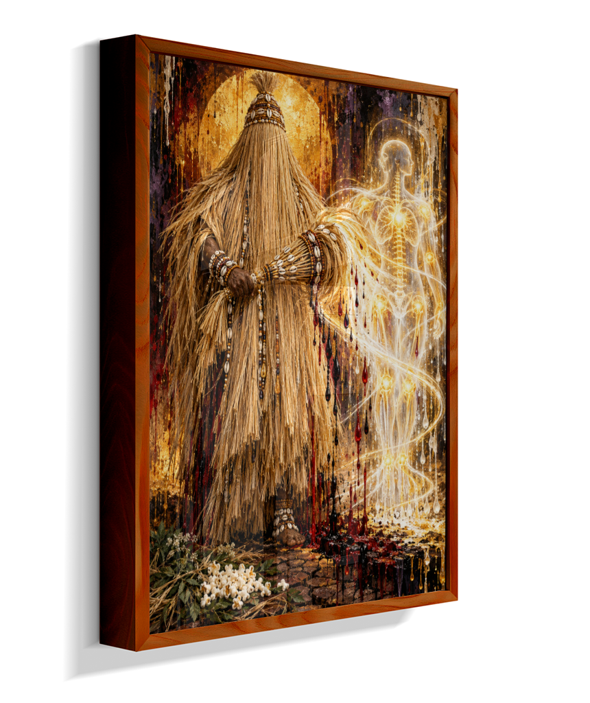 Quadro de Obaluaê