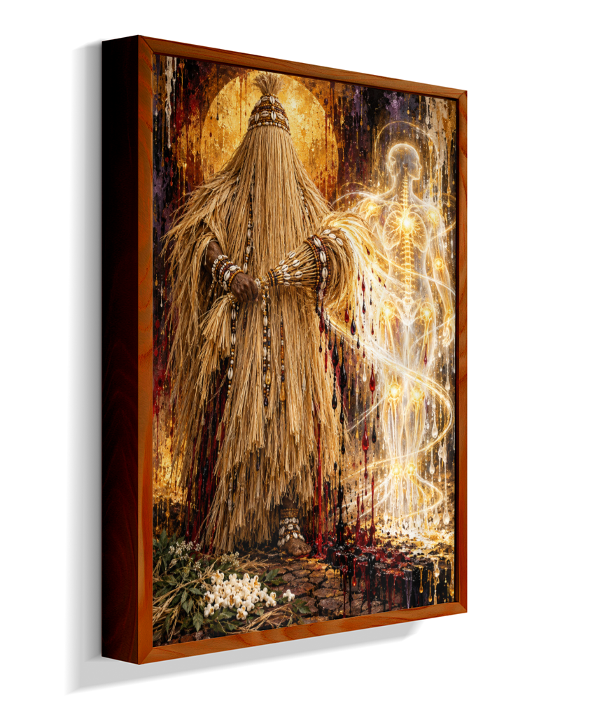 Quadro de Obaluaê
