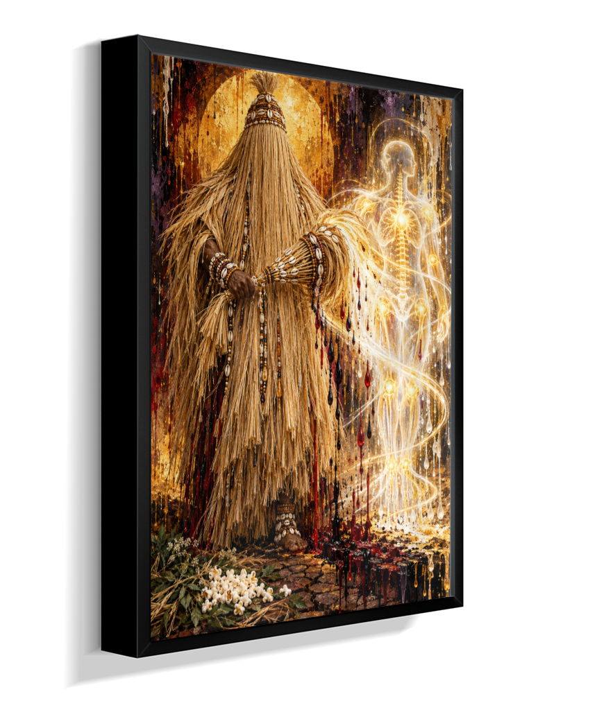 Quadro de Obaluaê