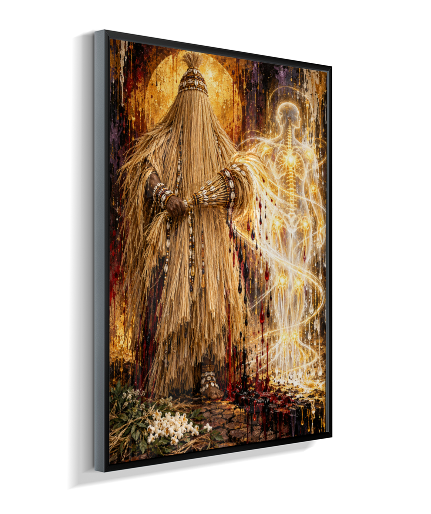 Quadro de Obaluaê