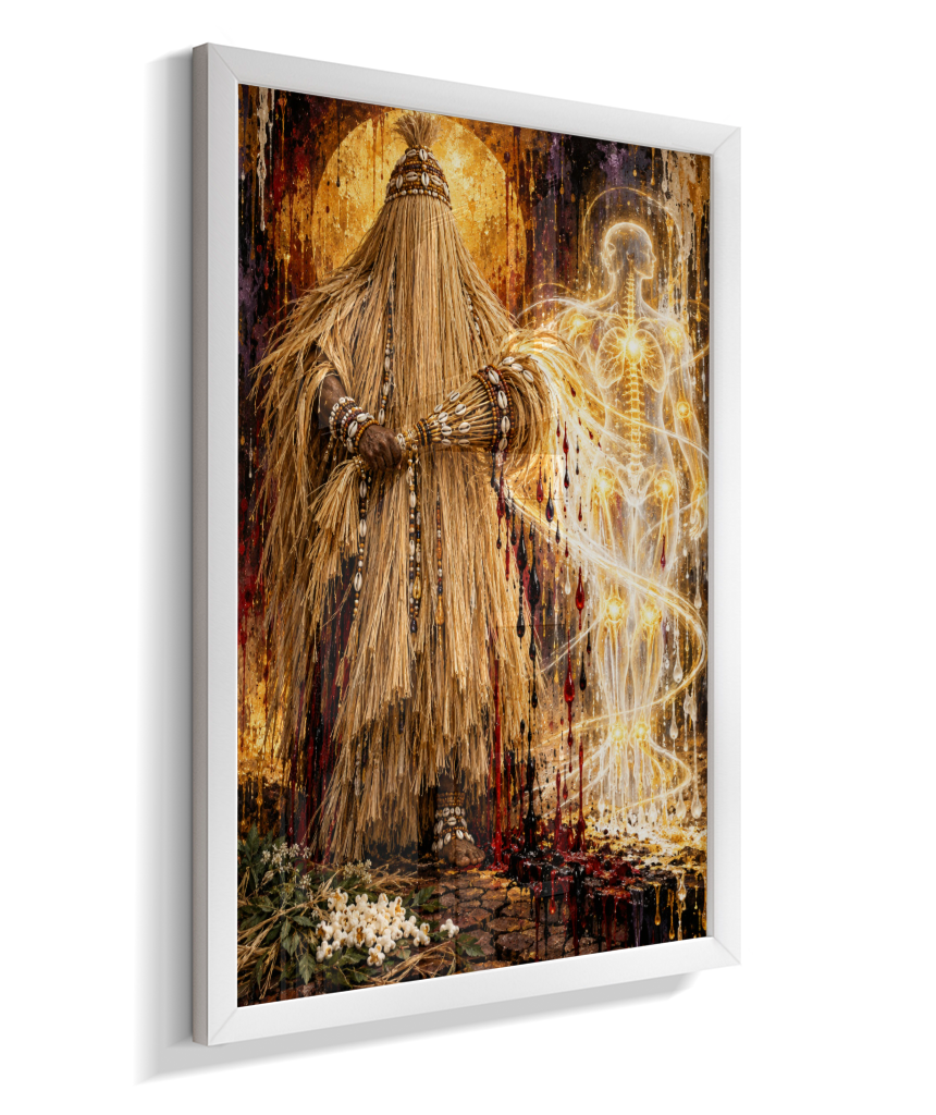 Quadro de Obaluaê
