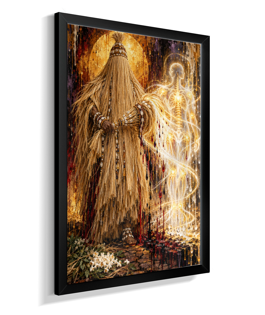 Quadro de Obaluaê