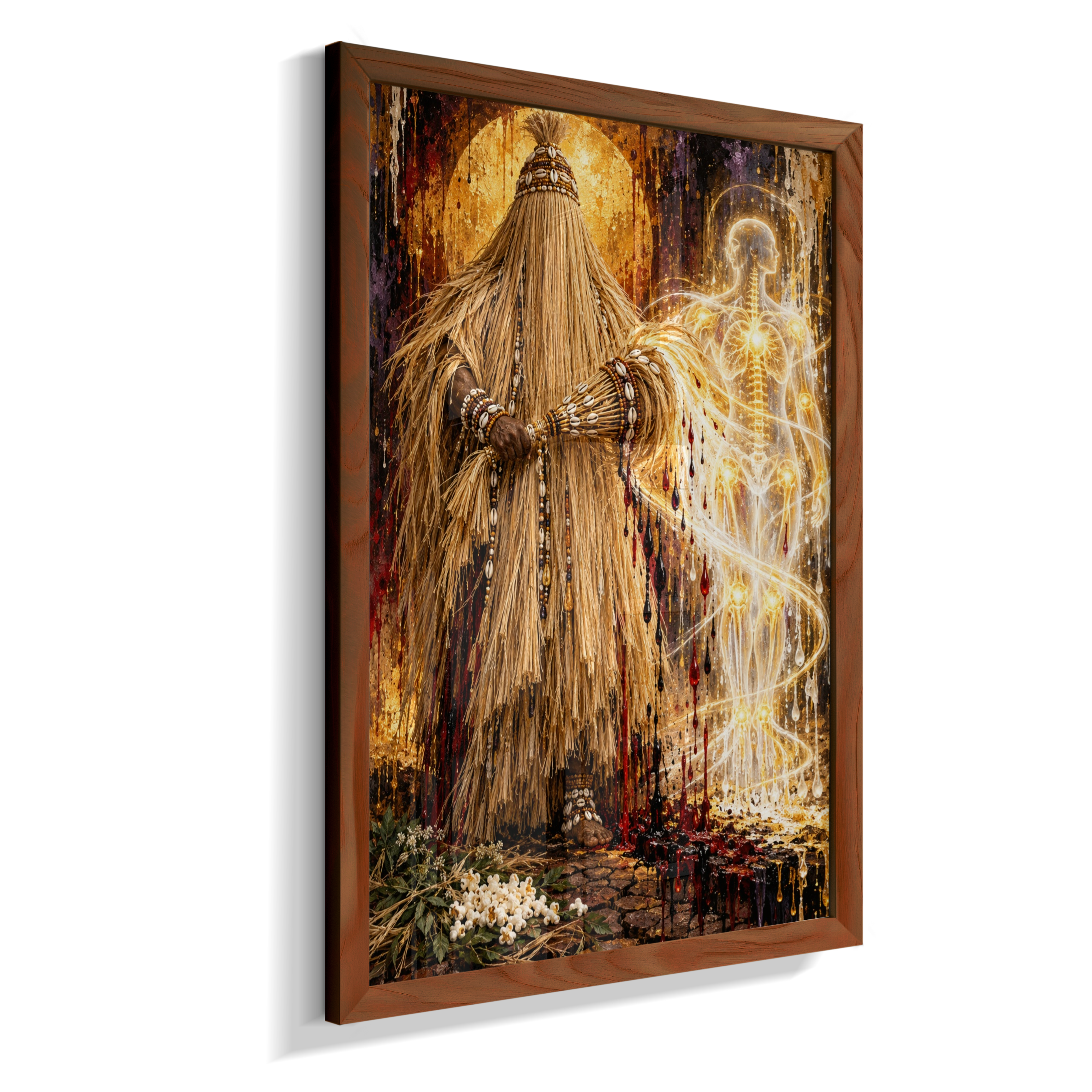 Quadro de Obaluaê