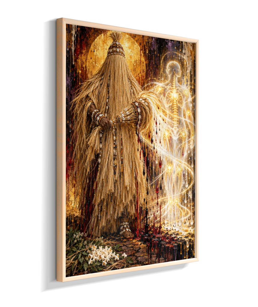 Quadro de Obaluaê