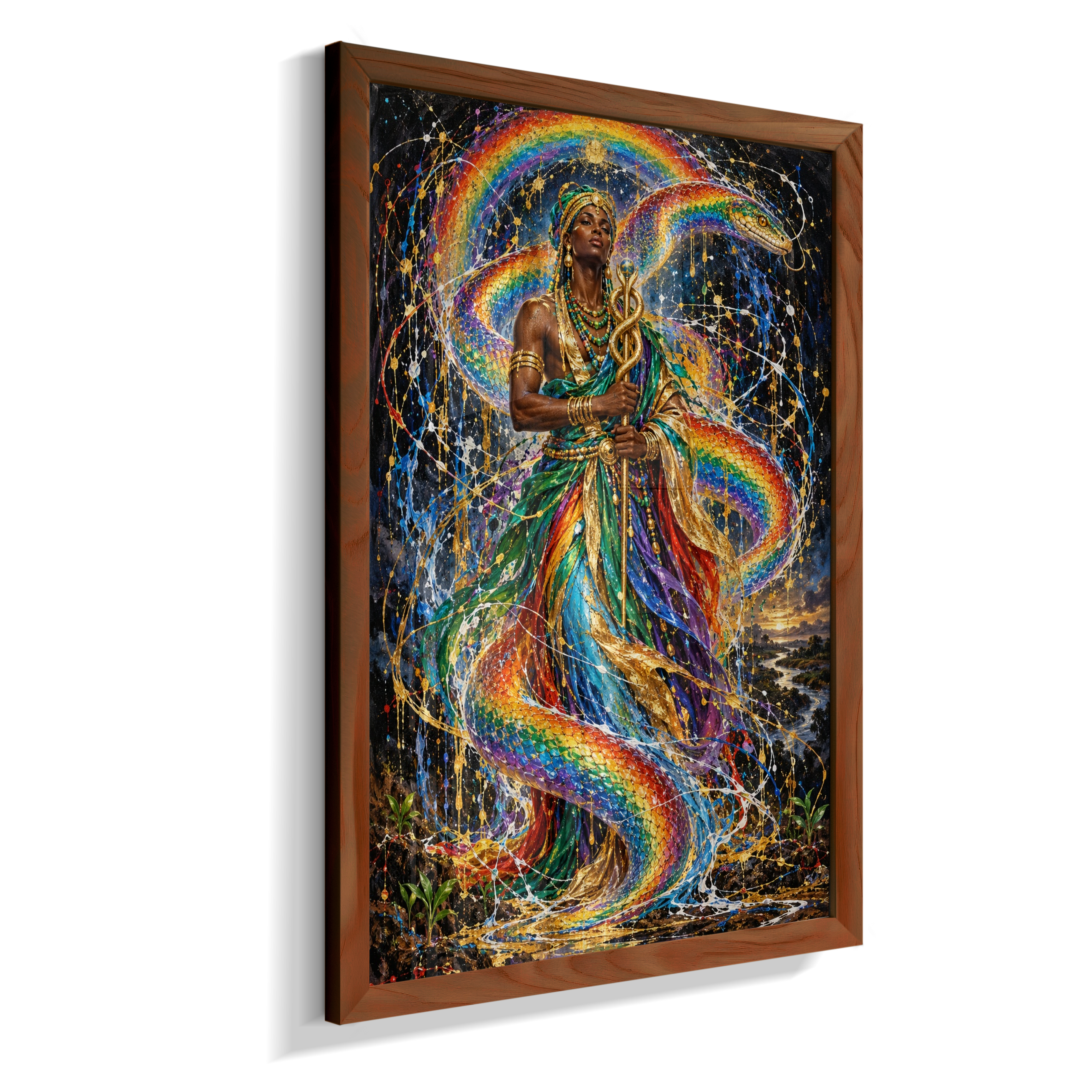 Quadro de Oxumarê