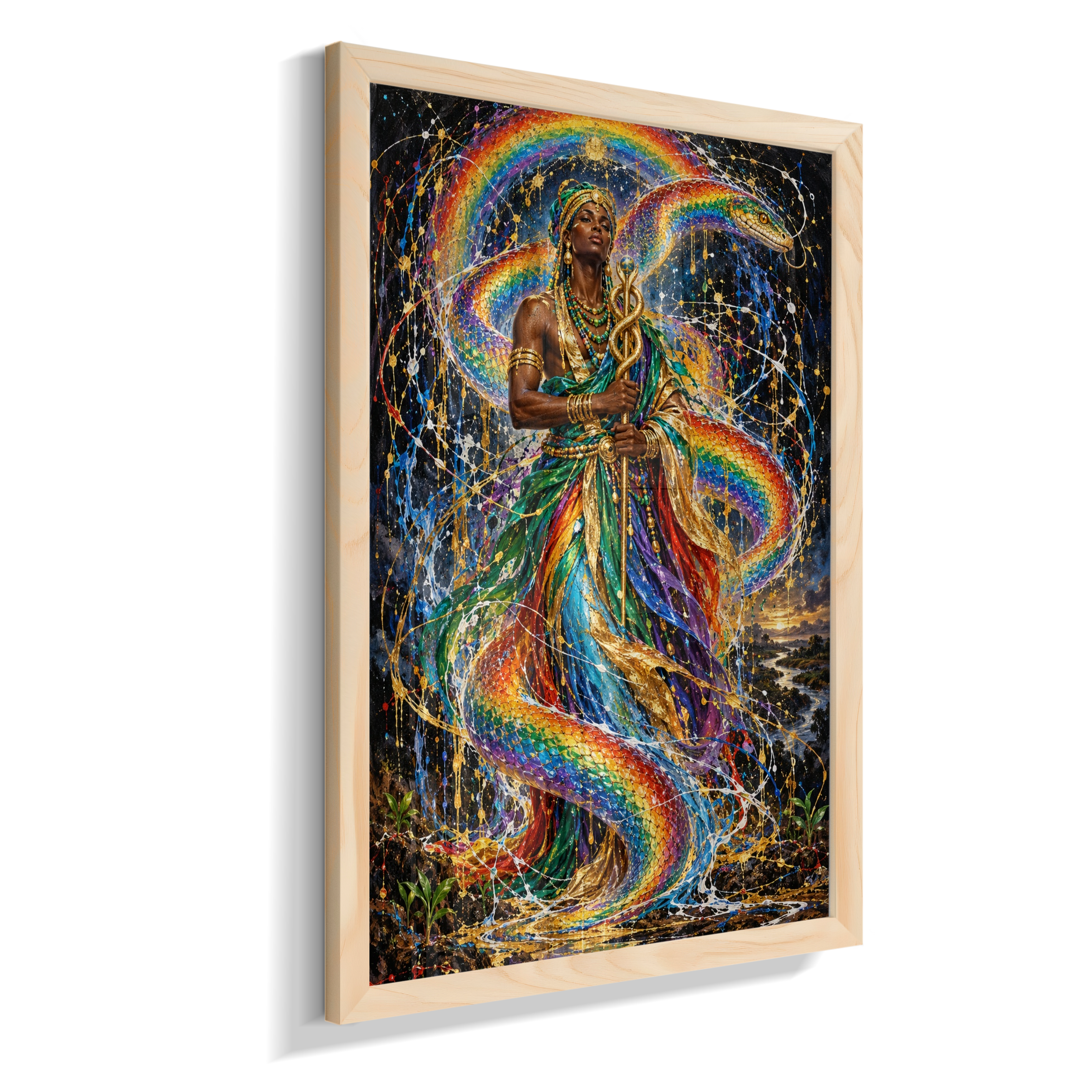 Quadro de Oxumarê